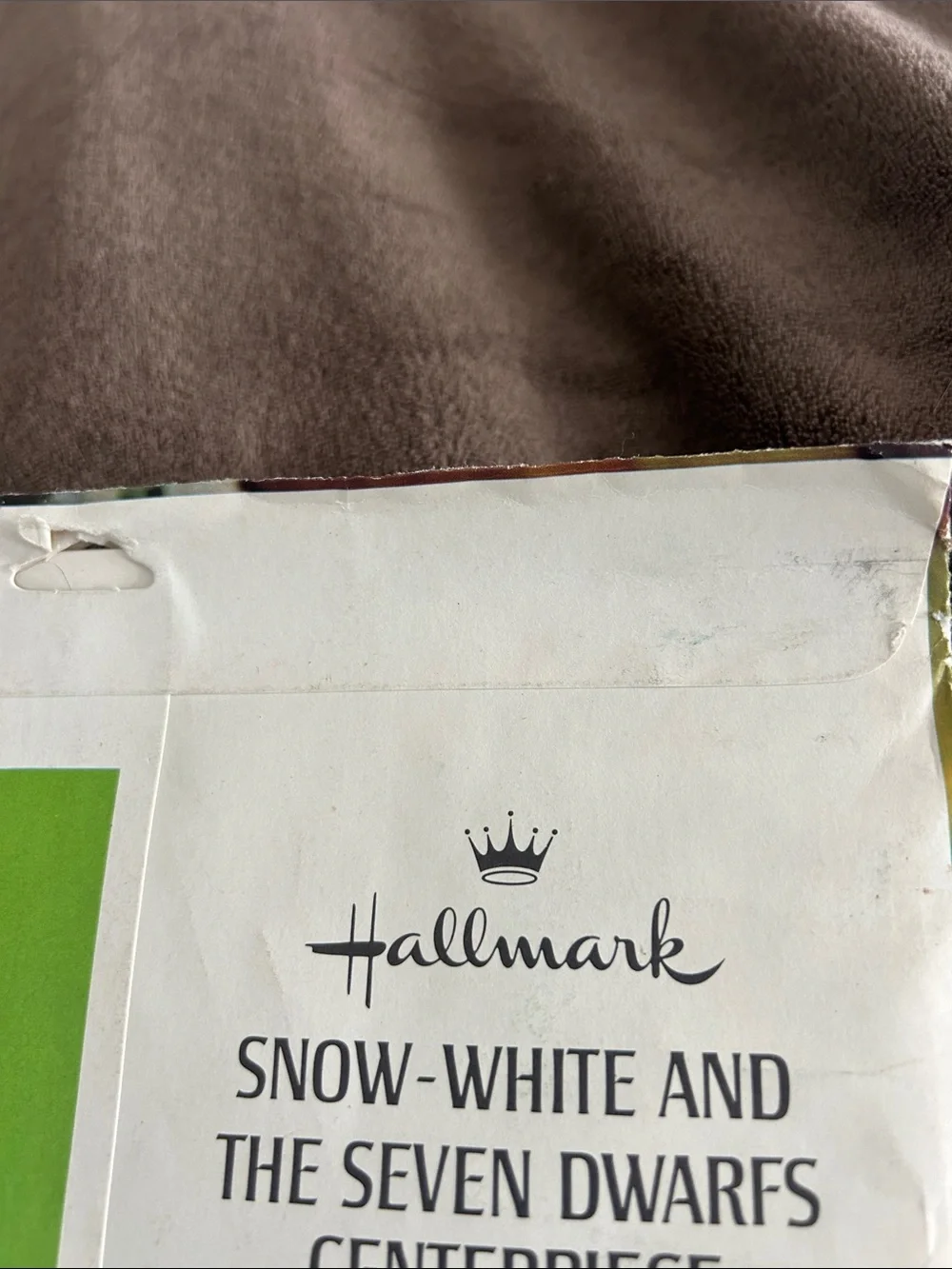 Vintage Hallmark Snow White & Seven Dwarfs Party Centerpiece Sealed